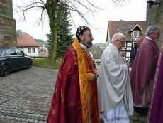 Festgottesdienst zum 50jahrigen Priesterjubiläum von Stadtpfarrer i.R. Geistlichen Rat Ulrich Trzeciok (Foto: Karl-Franz Thiede)